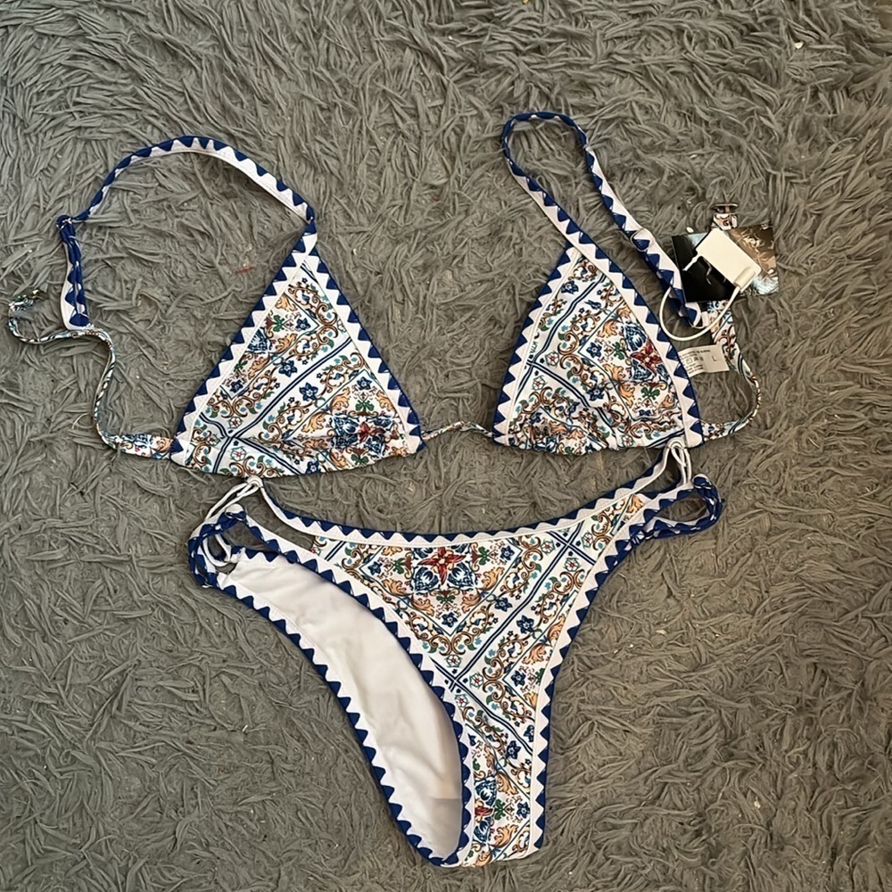 BIKINX Womens Swimsuits Sexy Floral Two Piece Sets Bathing Suit - Picture 7 of 7